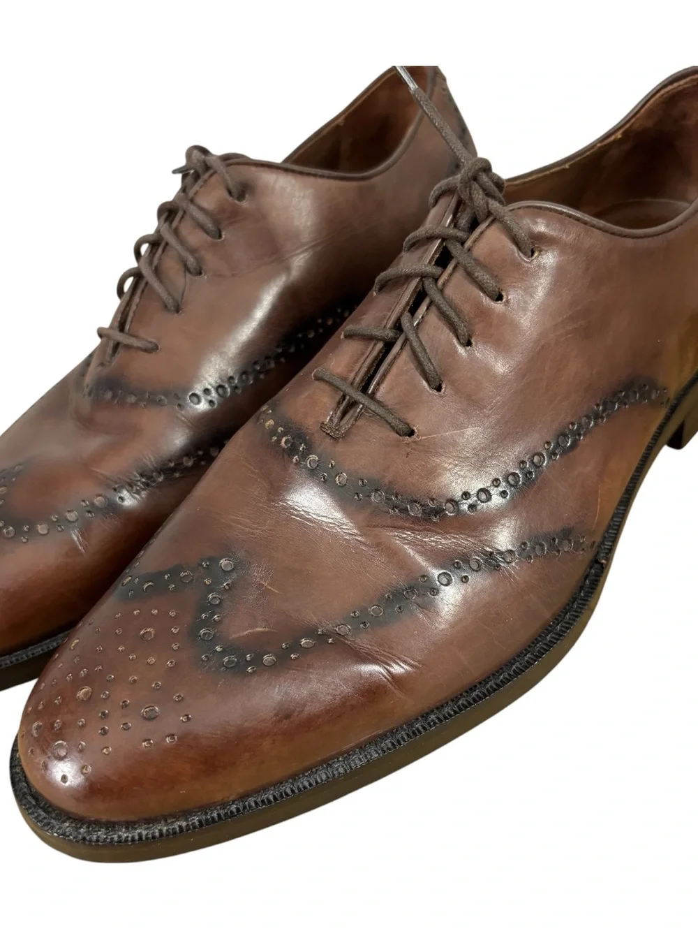 Cole Haan Brown Leather Oxford Shoes Men’s Size 8M
